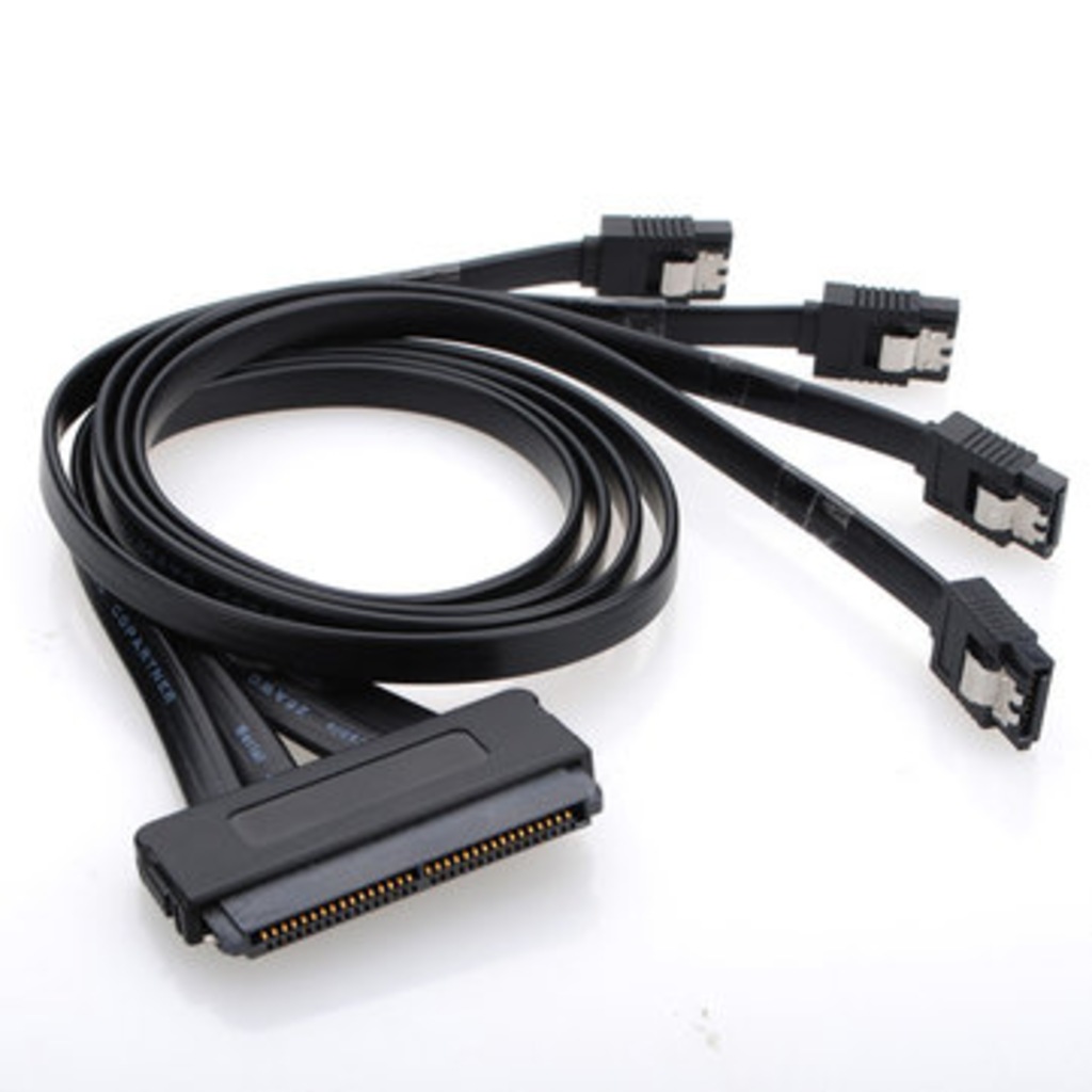Sff 8484 To Sata : How exactly does a SAS SFF-8087 breakout cable work ...