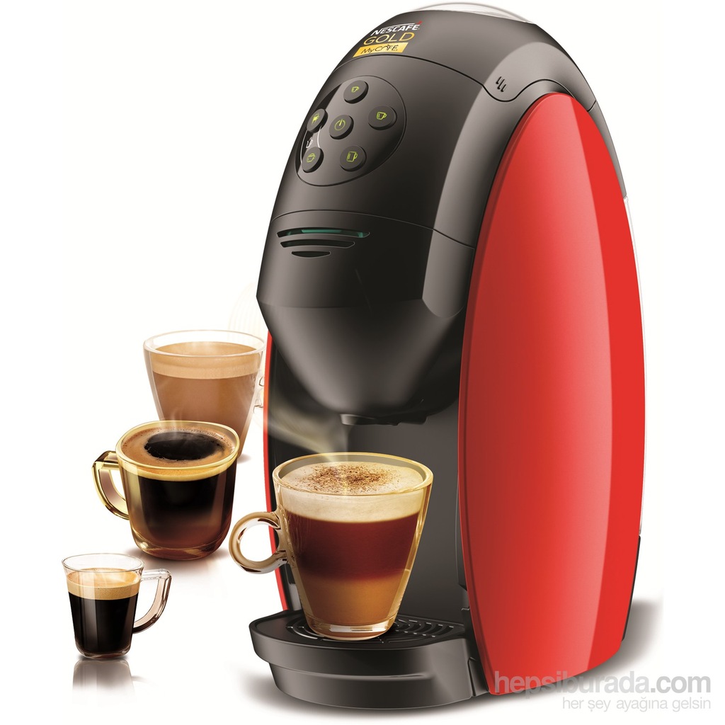 Nescafe Gold MyCafe Kahve Makinesi Kırmızı