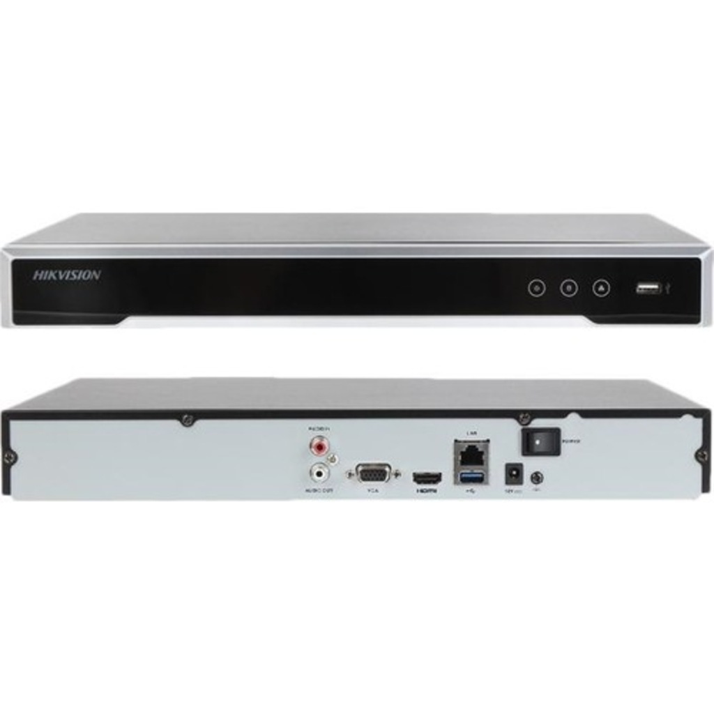 HIKVISION DS-7608NI-Q2 8Mpix, H265+, 8Kanal Video, 2 HDD, UHD 4K ...