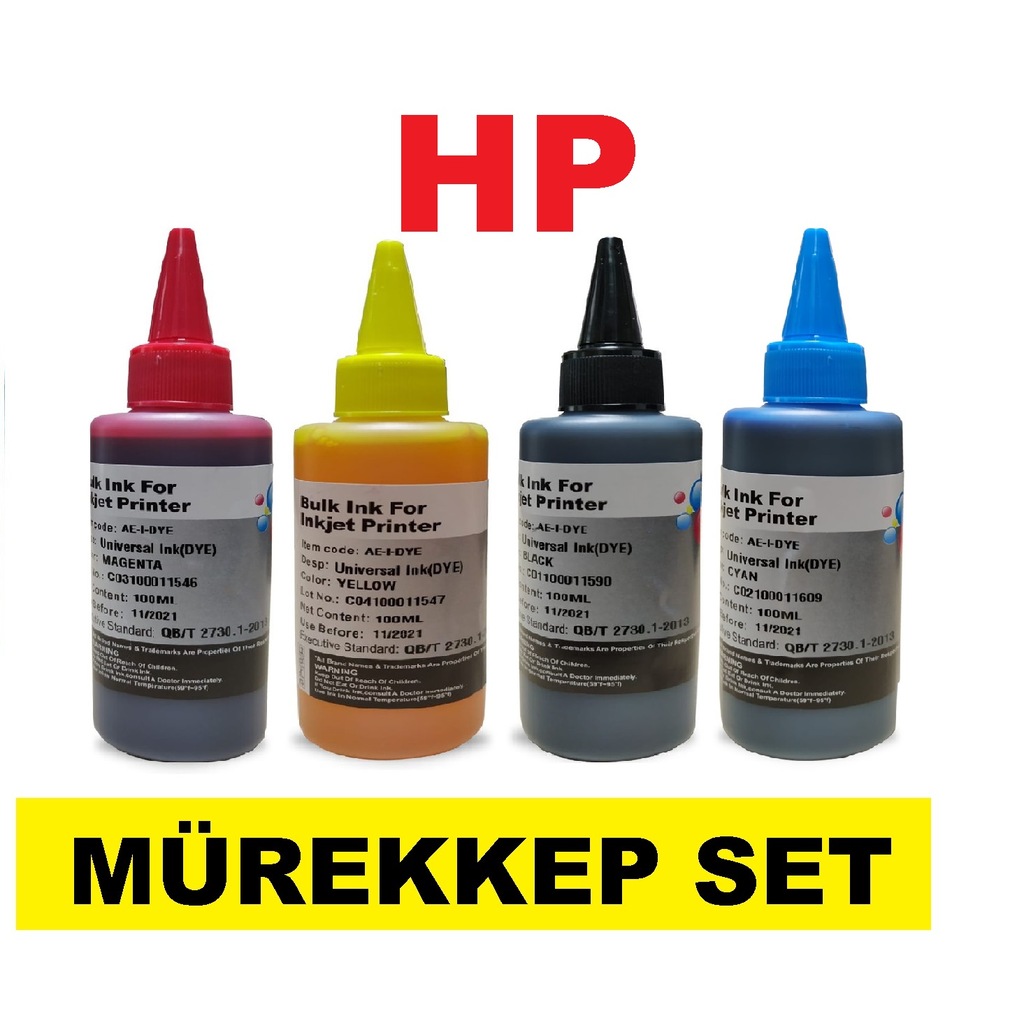 HP 305 Kartus dolum mürekkep set hp 305 uyumlu hp 2710