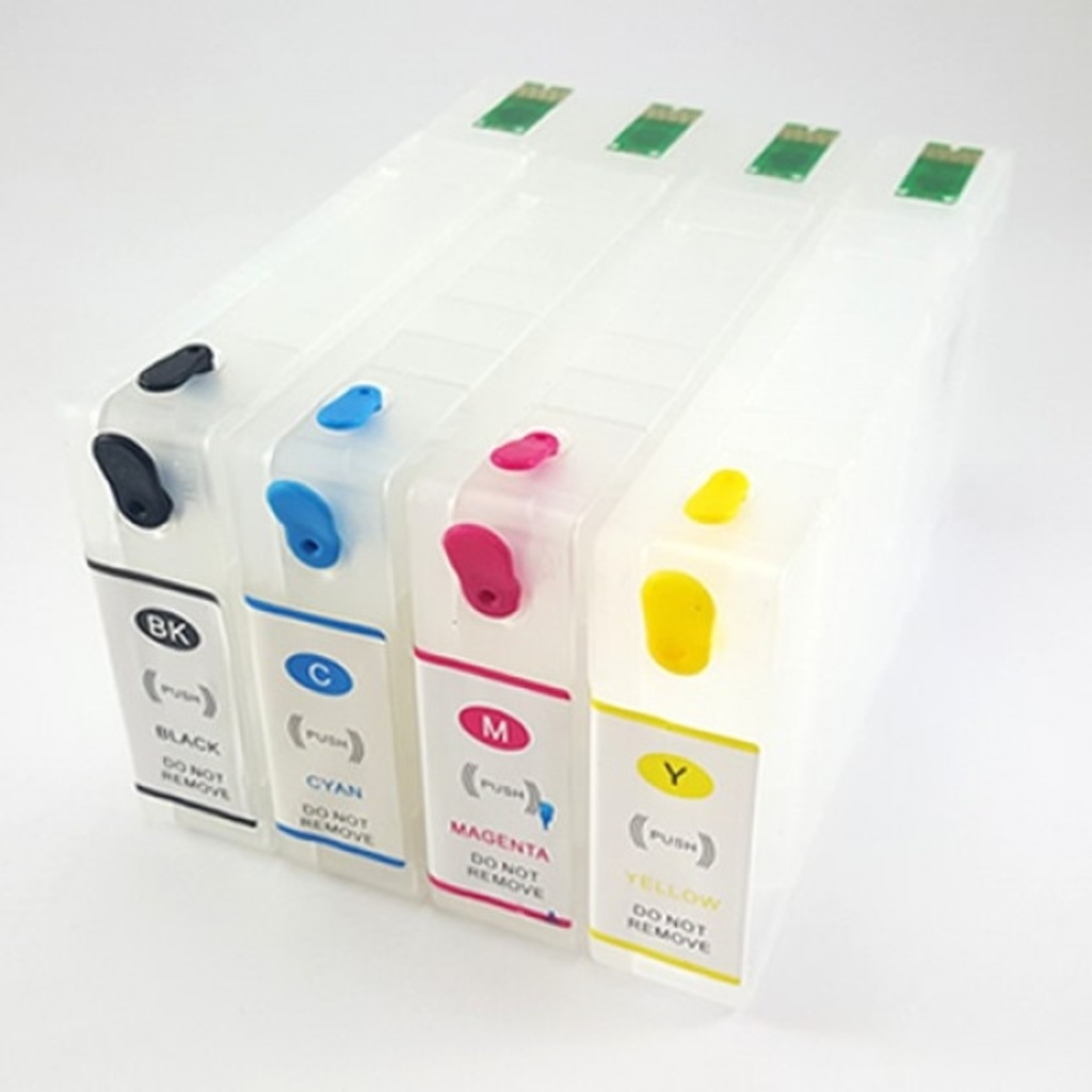 Epson WorkForce 5620 Uyumlu Kolay Dolan Kartuş - 4 Renk