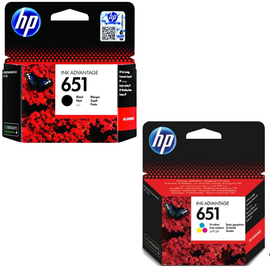 HP 651 Siyah - HP 651 Renkli İkili Ekonomik
