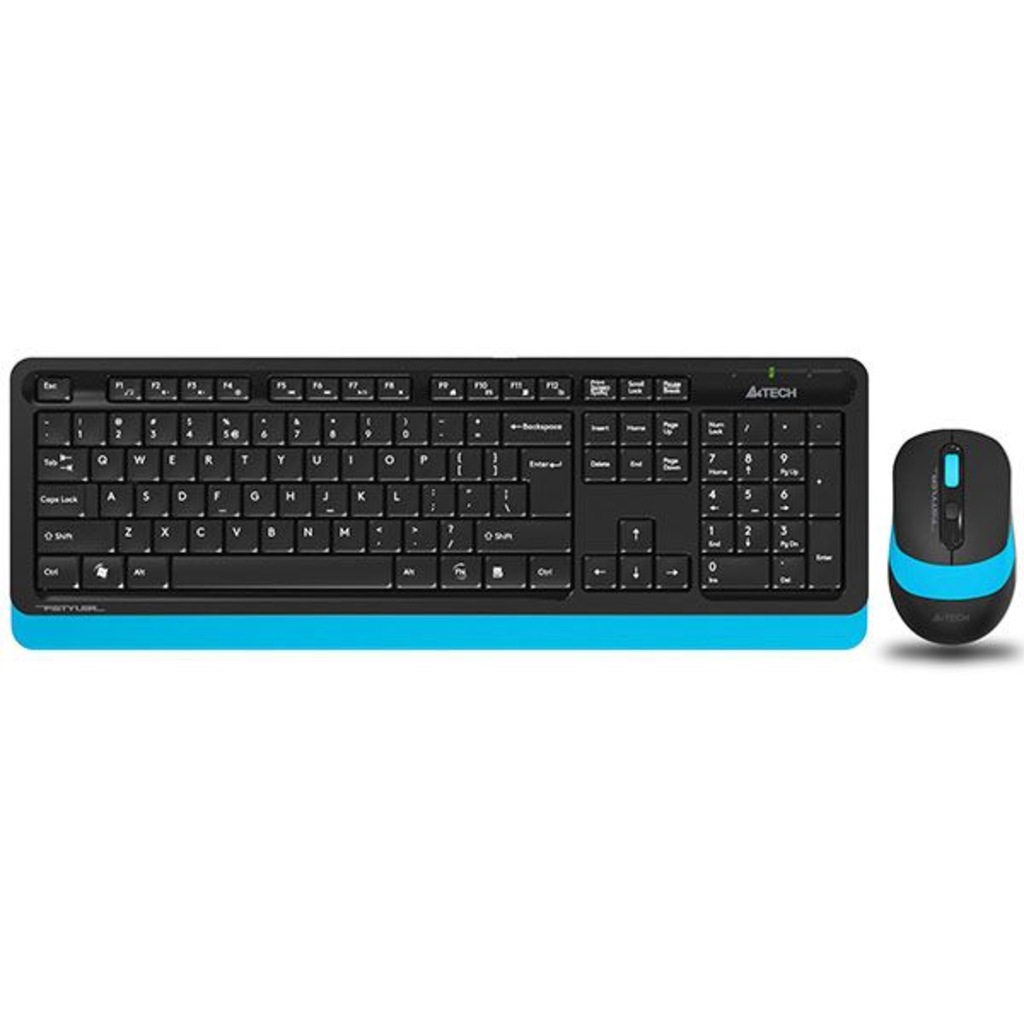 A4 TECH Q K.SUZ KLAVYE-MOUSE SET,M.M(FG1010)MAVİ B A403010302005