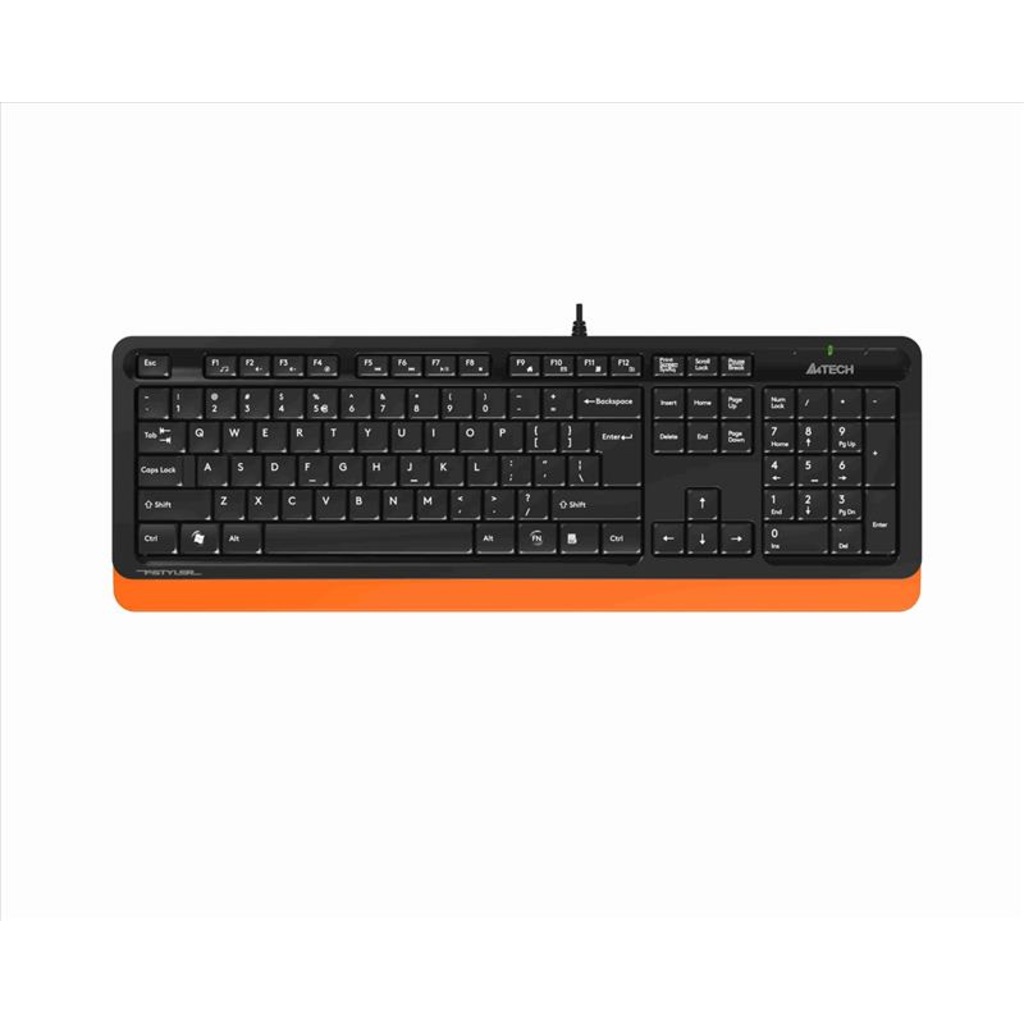A4 TECH FK10 Q USB Multimedya Turuncu Klavye