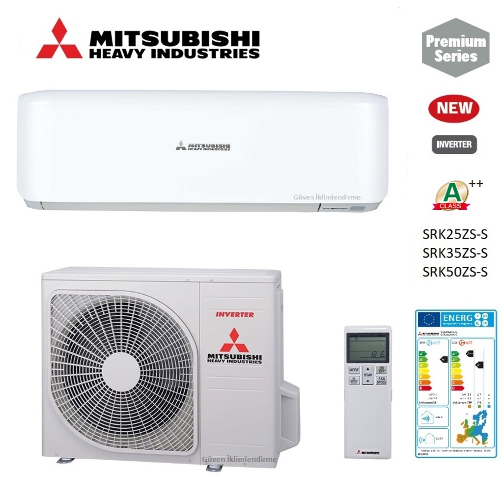 Mitsubishi Srk50zs W S 18 000 Btu A Inverter Klima 2020 Model Fiyatlari Ve Ozellikleri