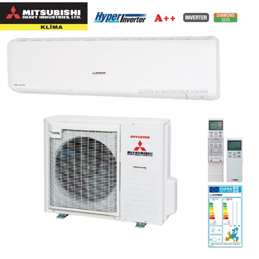 Mitsubishi Srk71zrs 24,000 Btü İnverter Duvar Tipi Klima A+++ Mitsubishi Srk71zrs 24,000 Btü İnverter Duvar Tipi Klima A+++
