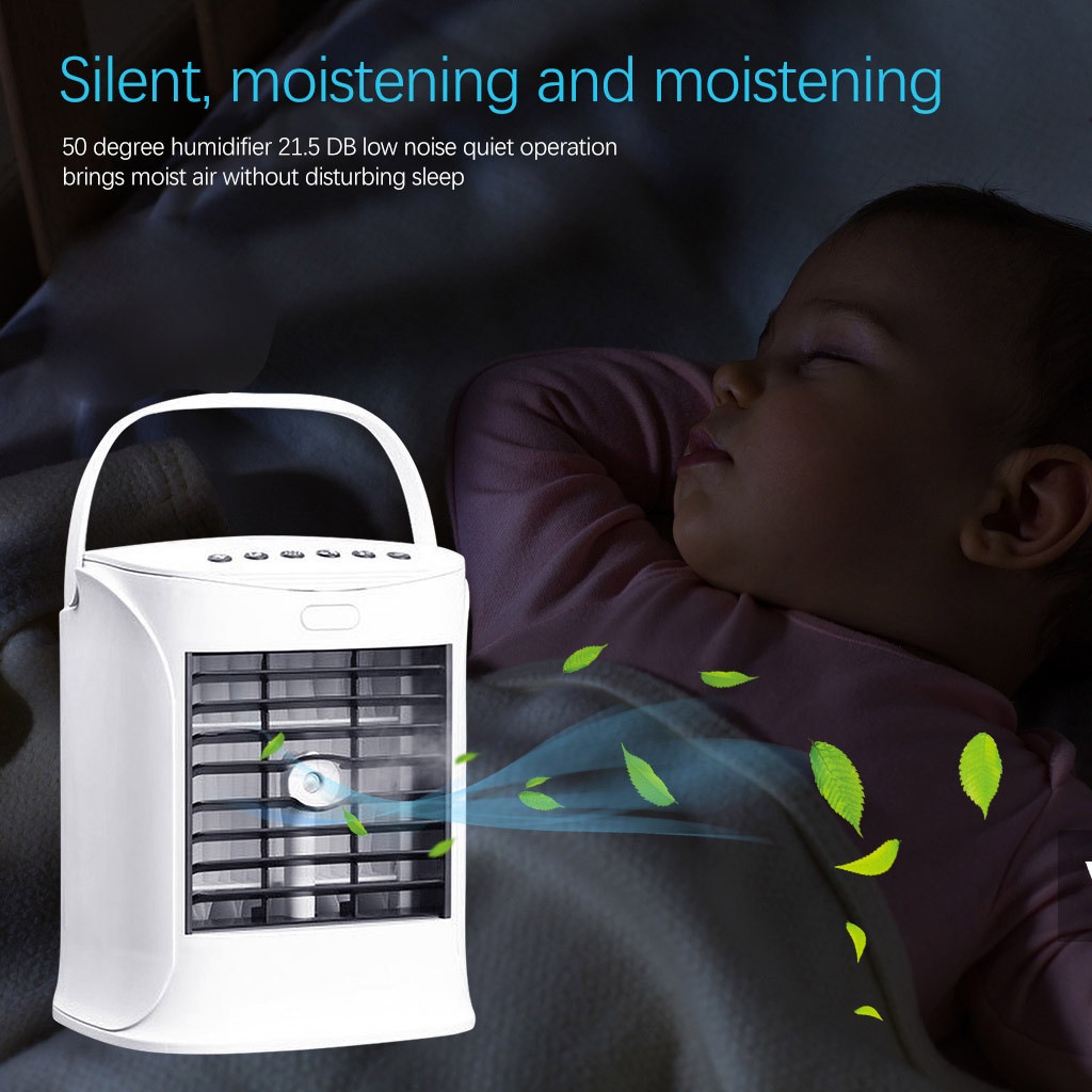 Taşınabilir Fonksiyonlu Klima Fan Ev Buzdolabı COOLE Şarj USB Fiyatları