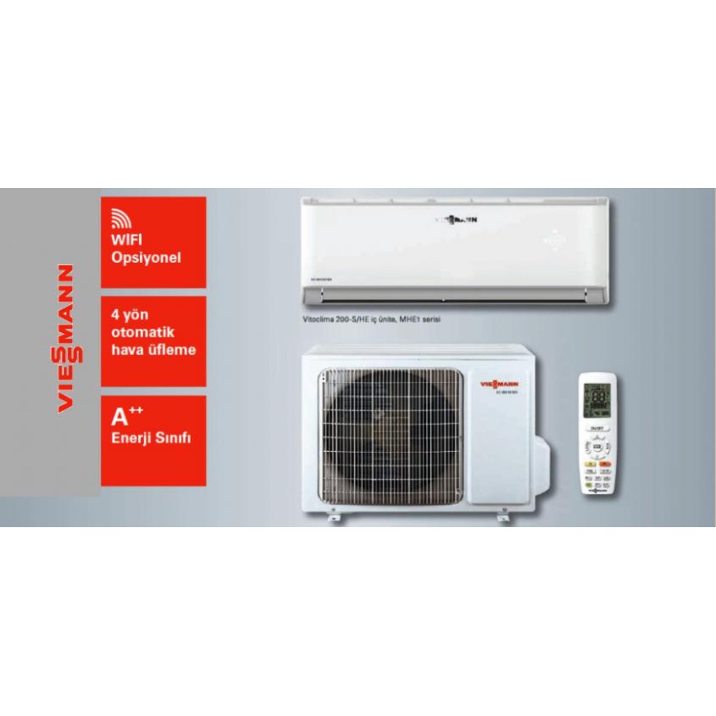 Viessmann Ws2046mlc0 18.000 A++ Btu/h Inverter Klima+Montaj Dahi