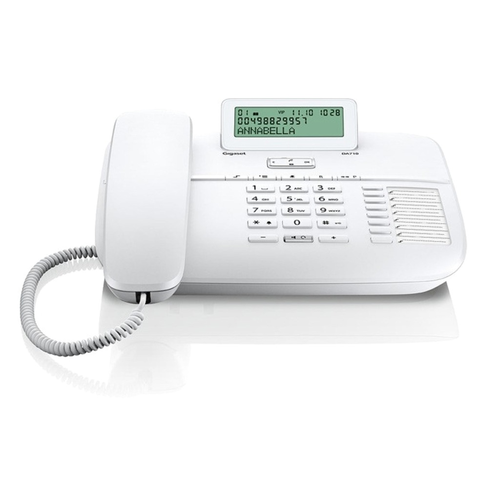 GIGASET KABLOLU TEL. (DA710) BEYAZ SIGDA710G