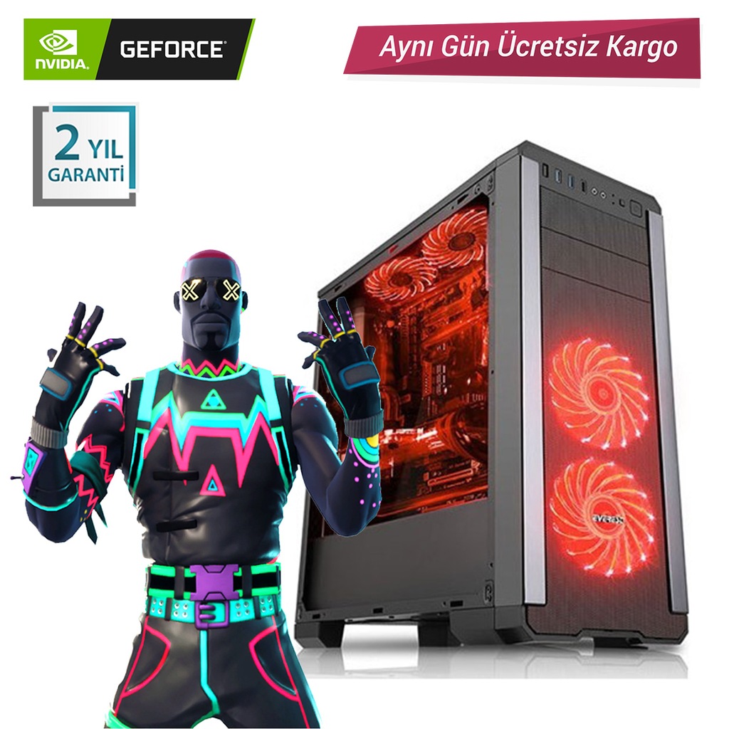 Zeiron Pulsar X110 İ5-650 8GB 120GB + 500GB 2GB Oyuncu Bilgisayar