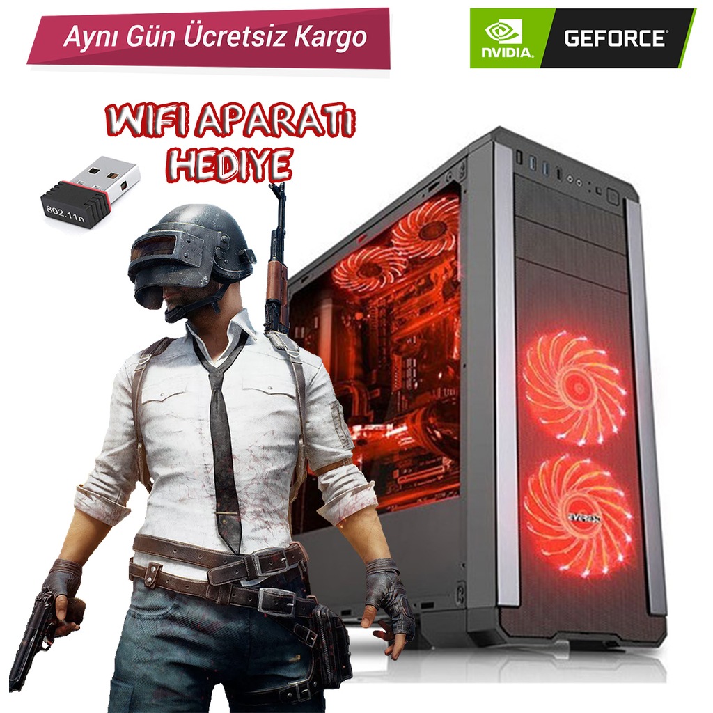 Zeiron Pulsar X160 İ5-650 8GB 240GB 2GB Oyuncu Bilgisayarı
