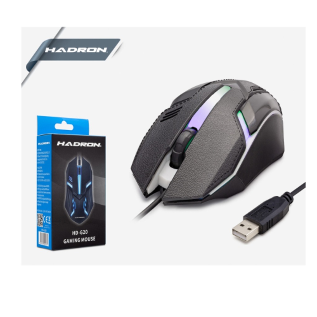 HADRON HDG20 1600 DPI IŞIKLI OYUNCU MOUSE