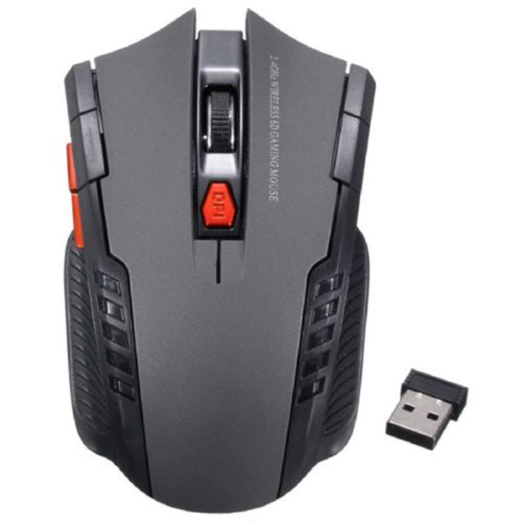 Kablosuz Oyuncu Mouse Wireless Gaming Mouse Kaliteli 6 Tuşlu Kutu