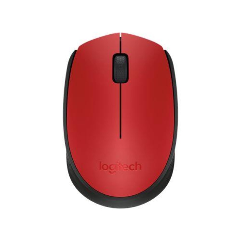 LOGITECH M171 Nano Alıcılı Kablosuz Kırmızı Mouse