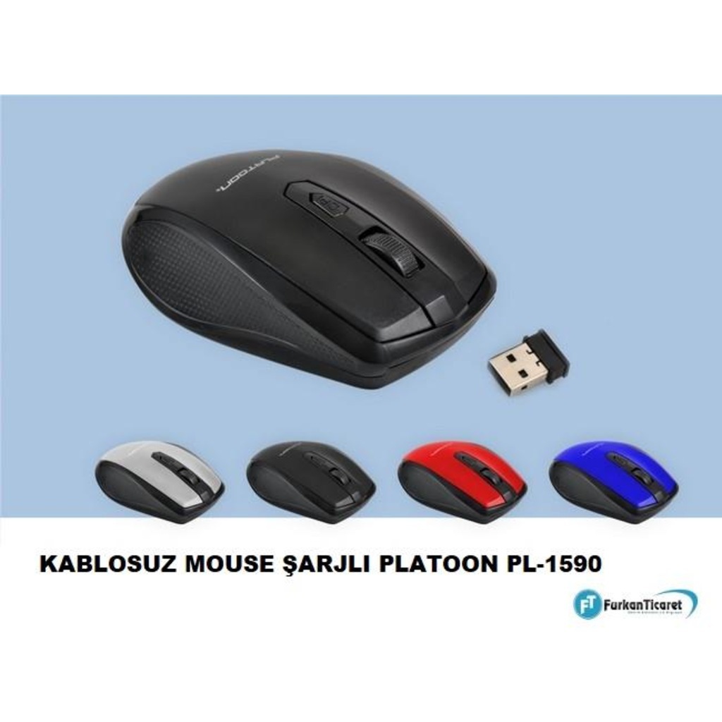 Platoon Pl-1590 Kablosuz Şarjlı Mouse