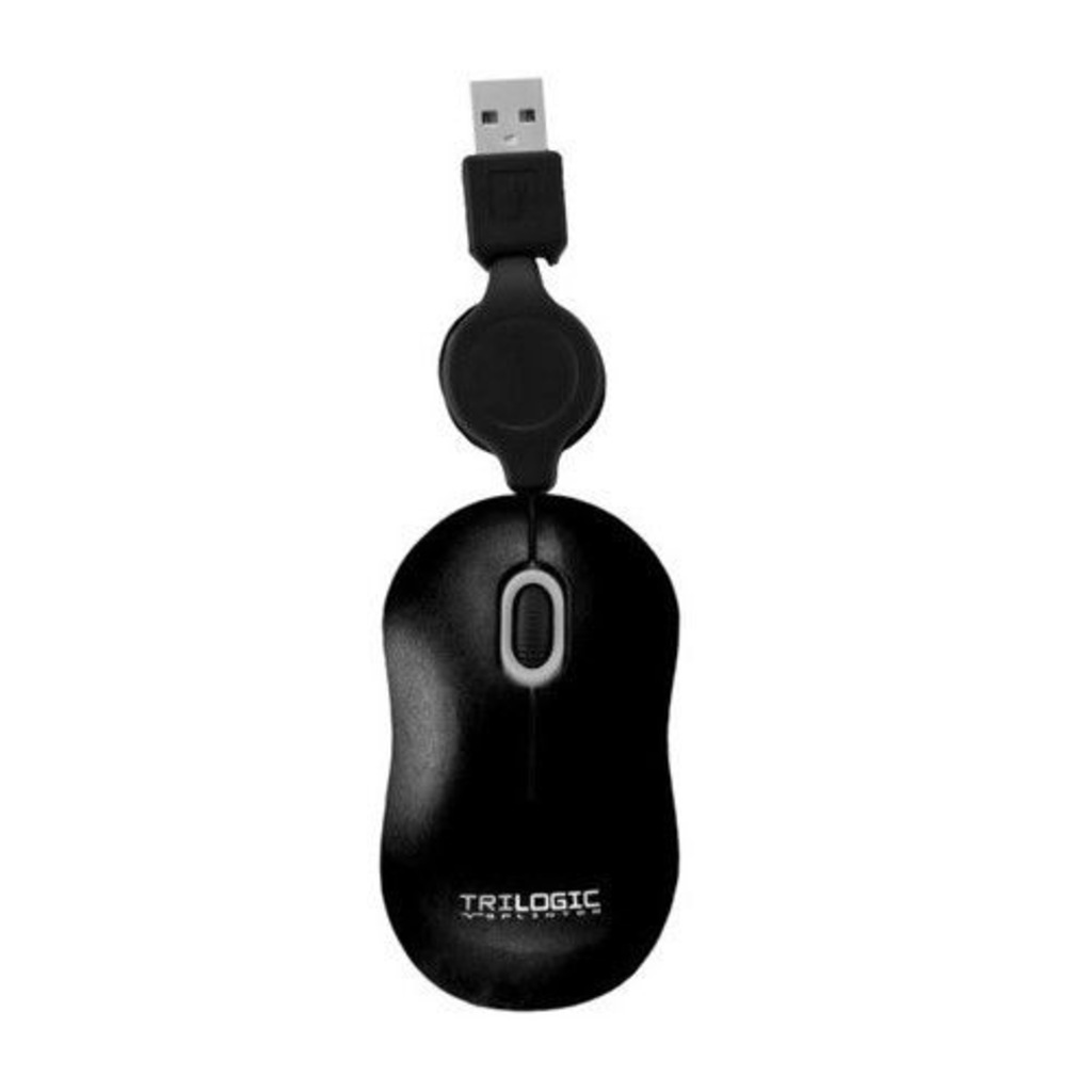 TRILOGIC MAKARALI USB MOUSE(M28U)SİYAH TLM28USYH
