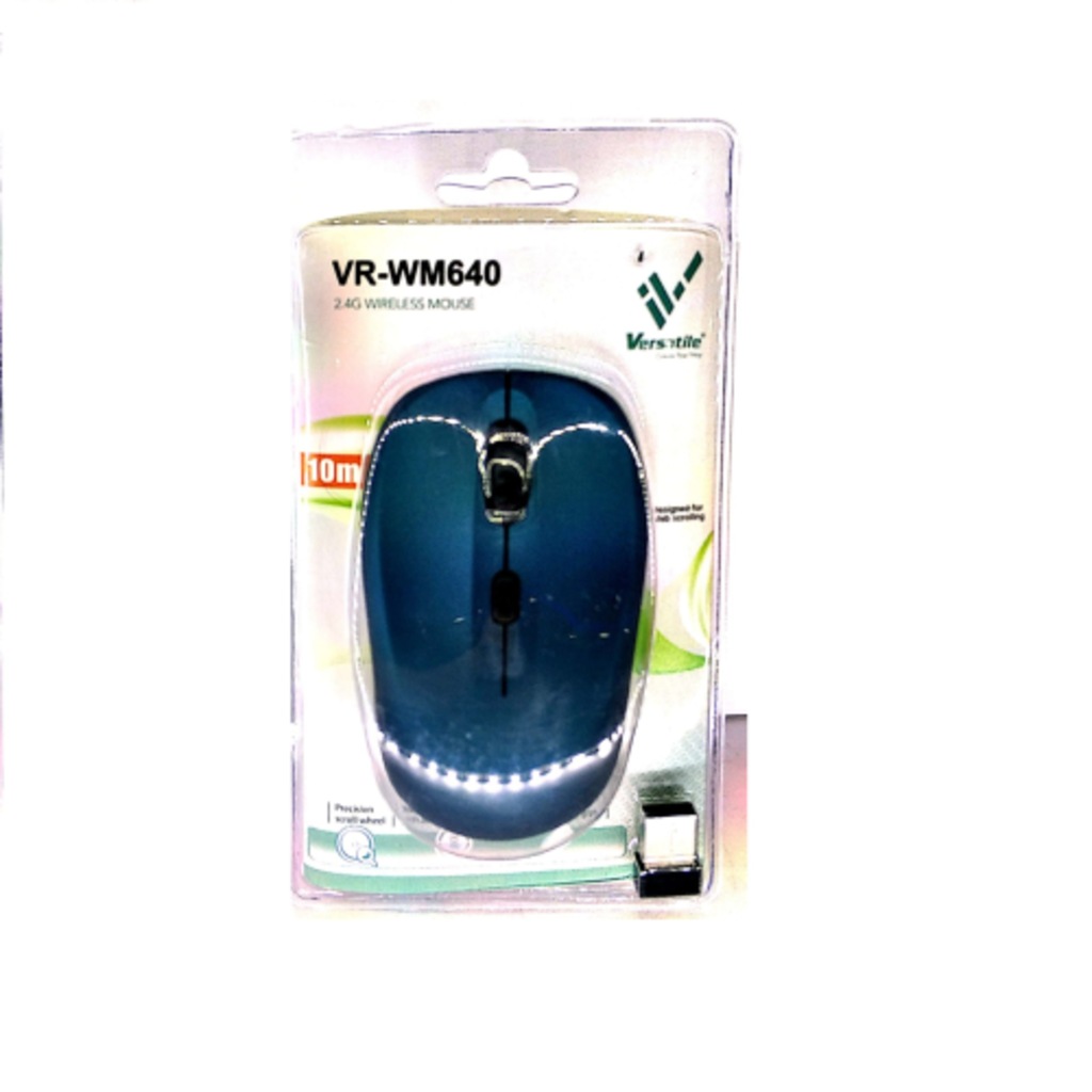 VERSATİLE VR-WM640 2.4GHz 1600CPI NANO MAVİ MOUSE