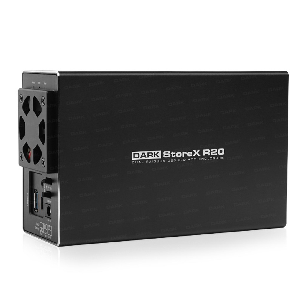 Dark StoreX.R20 Dual RaidBox 2 x 3.5" Disk Destekli USB 3.0 Disk