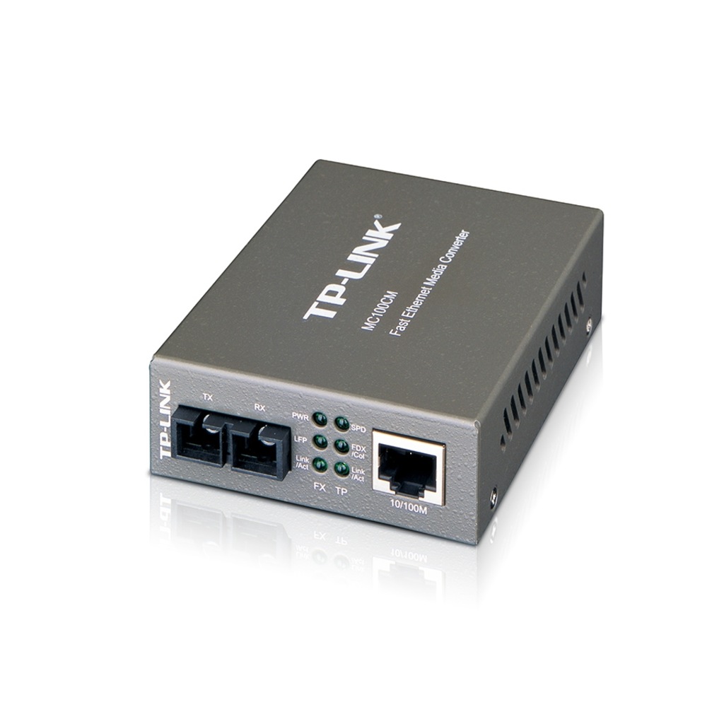 TP-LINK RJ45-100 Mbps,M.M Fiber DÖNÜŞTÜRÜCÜ,2Km TPMC100CM