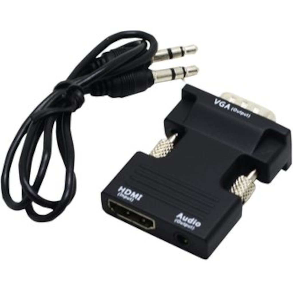 Vga İnput To Hdmi Output Ses Video Dönüştürücü Çevirici Converter Fiyatları Ve Özellikleri