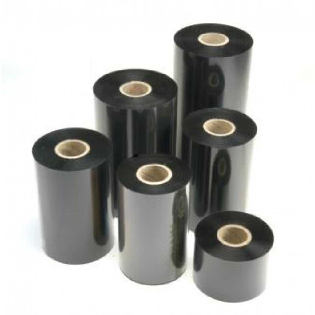 Wax Ribon Black 110mmx74 mt.