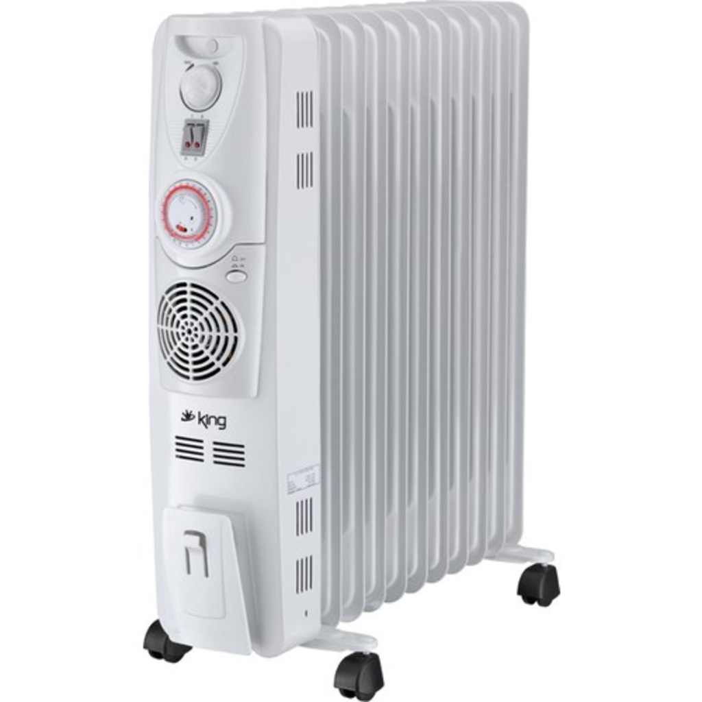 King K 6280 Spektrumu 11 Dilim 2500 W Fanlı Yağlı Radyatör
