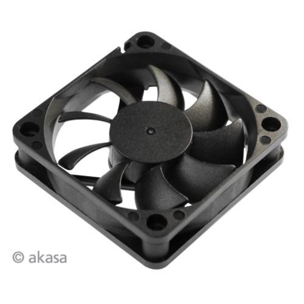 Akasa Ak-Dfs922512La1 9Cm Classıc Siyah Kasa Fanı