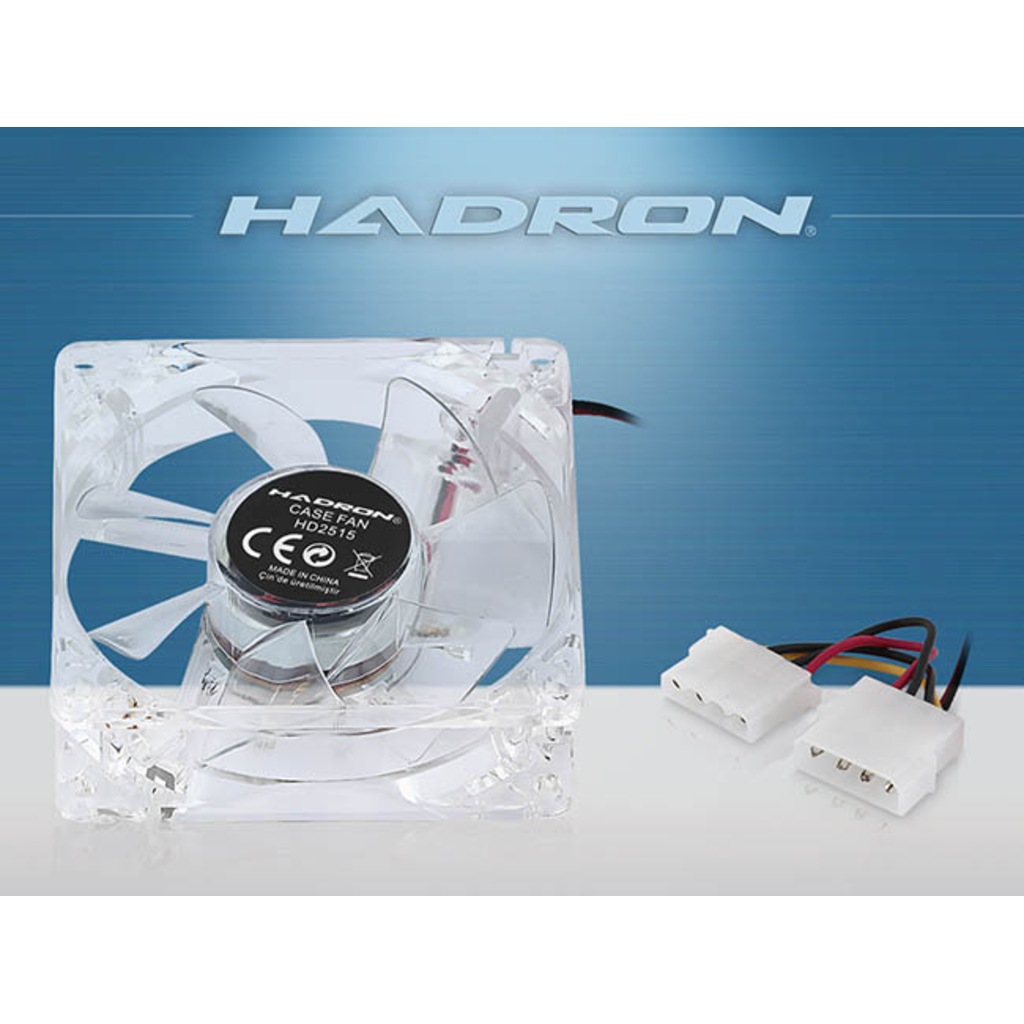 HADRON IŞIKLI LEDLİ KASA FANI 8 CM HD2515