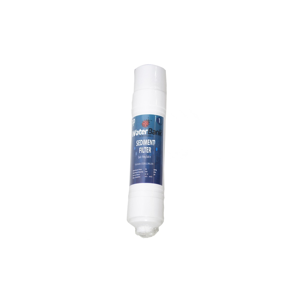 Waterbank Sediment Filitre