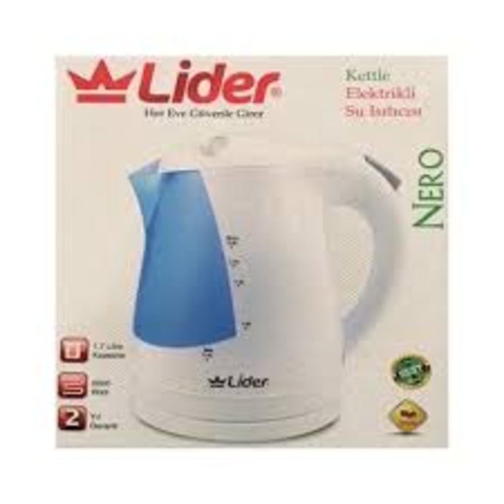 LİDER GİZLİ REZİSTANSLI KETTLE