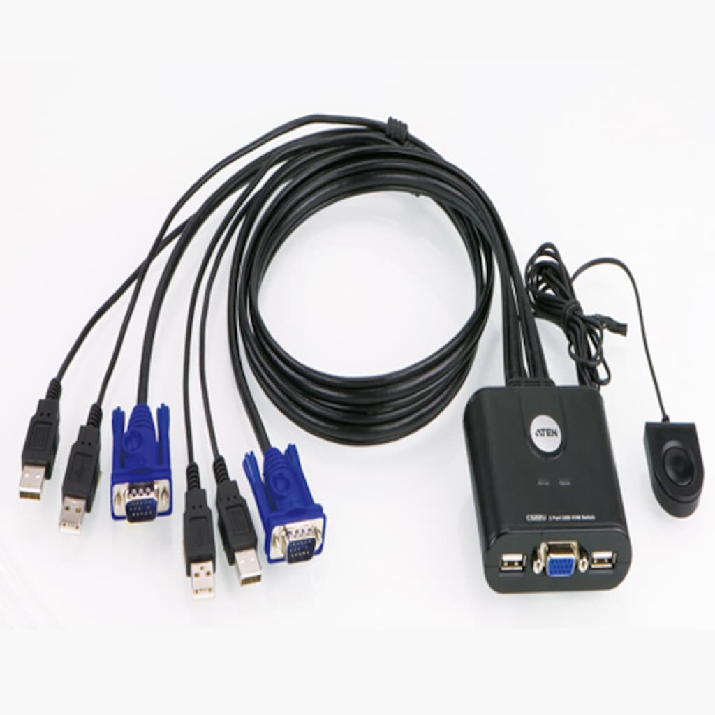 Aten usb kvm switch cs22u обзор