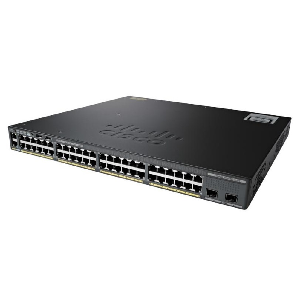 Cisco WS-C2960X-48TD-L 48 Port 10/100/1000 Mbps Gigabit Switch