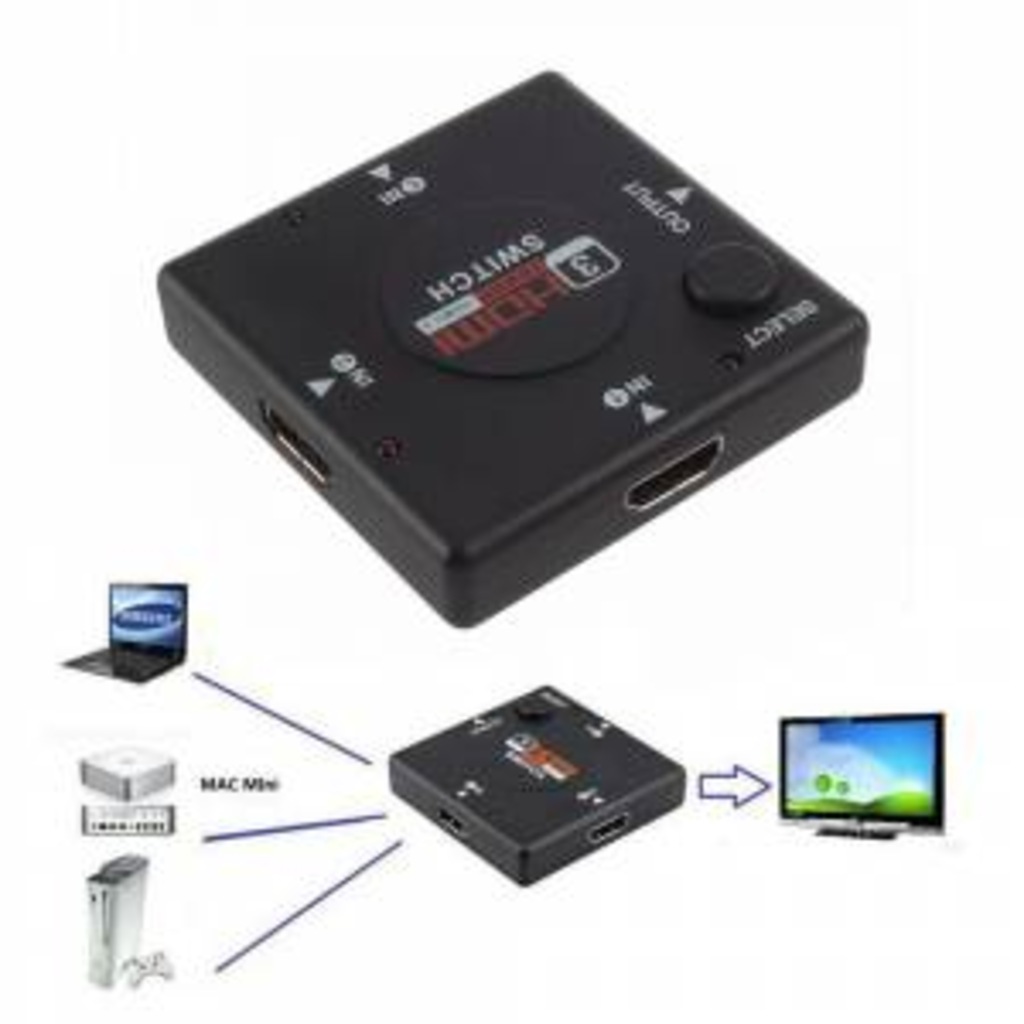 HDMI SWITCH 3 GIRIS 1 CIKIS