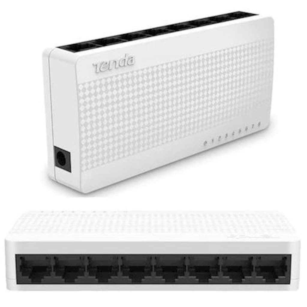 SWITCH 8点セット Tenda S108 8 Port 10/100 Mbps Switch Fiyatları, Özellikleri ve