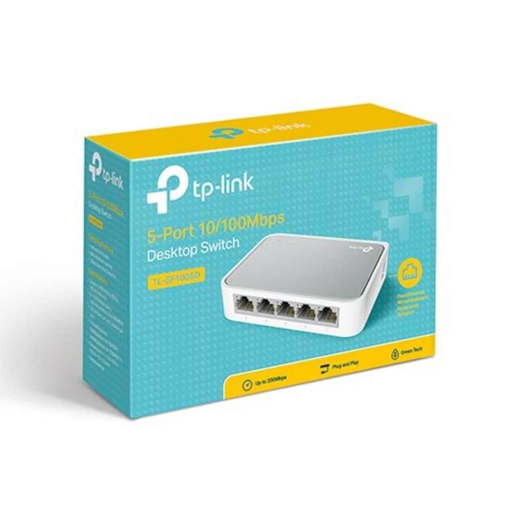 TP-LINK 5-PORT 10/100Mbps DAGITICI
