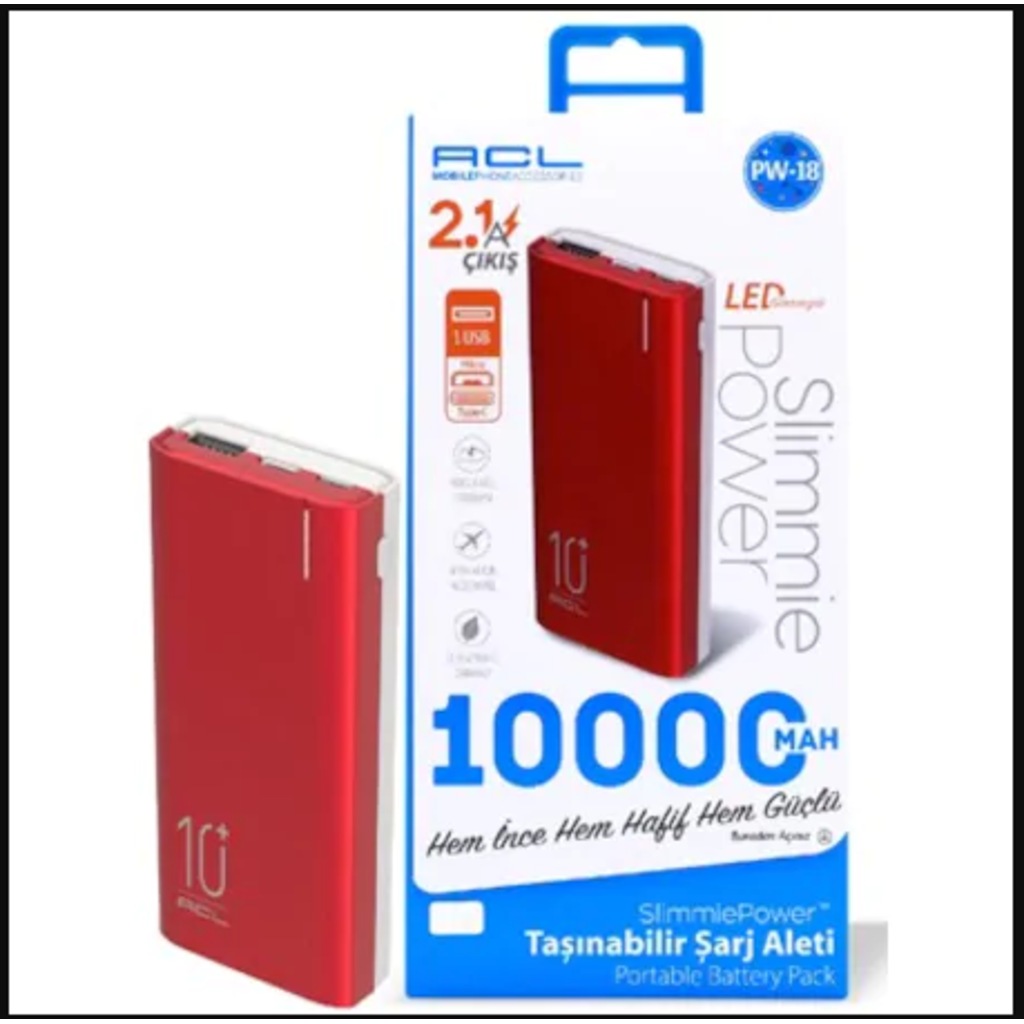10000 MAH ACL POWERBANK