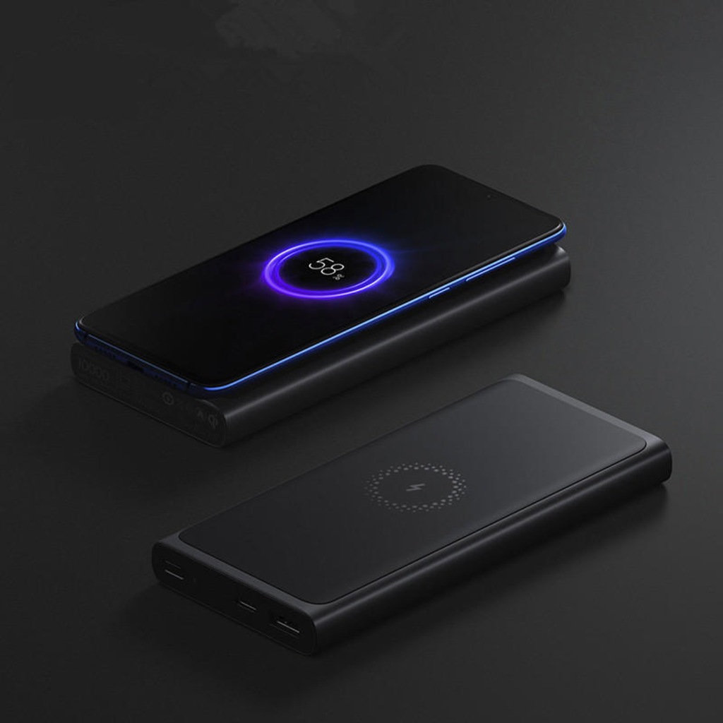 Xiaomi 10000 mAh Wireless Kablosuz Hızlı Şarj Powerbank Type-C