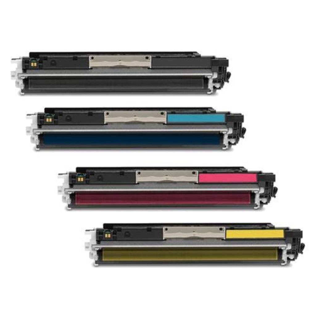 Canon Hp CRG-729 126A LBP7010C LBP7018C Toner 4 Renk Takım ...