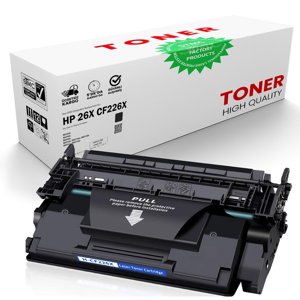 HP LaserJet Pro M402dne CF226X Muadil Toner Fiyatları ve Özellikleri