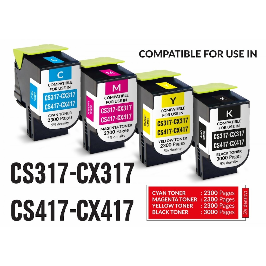 Lexmark Cs317/cx317/cs417/cx417 Muadil Toner - n11.com