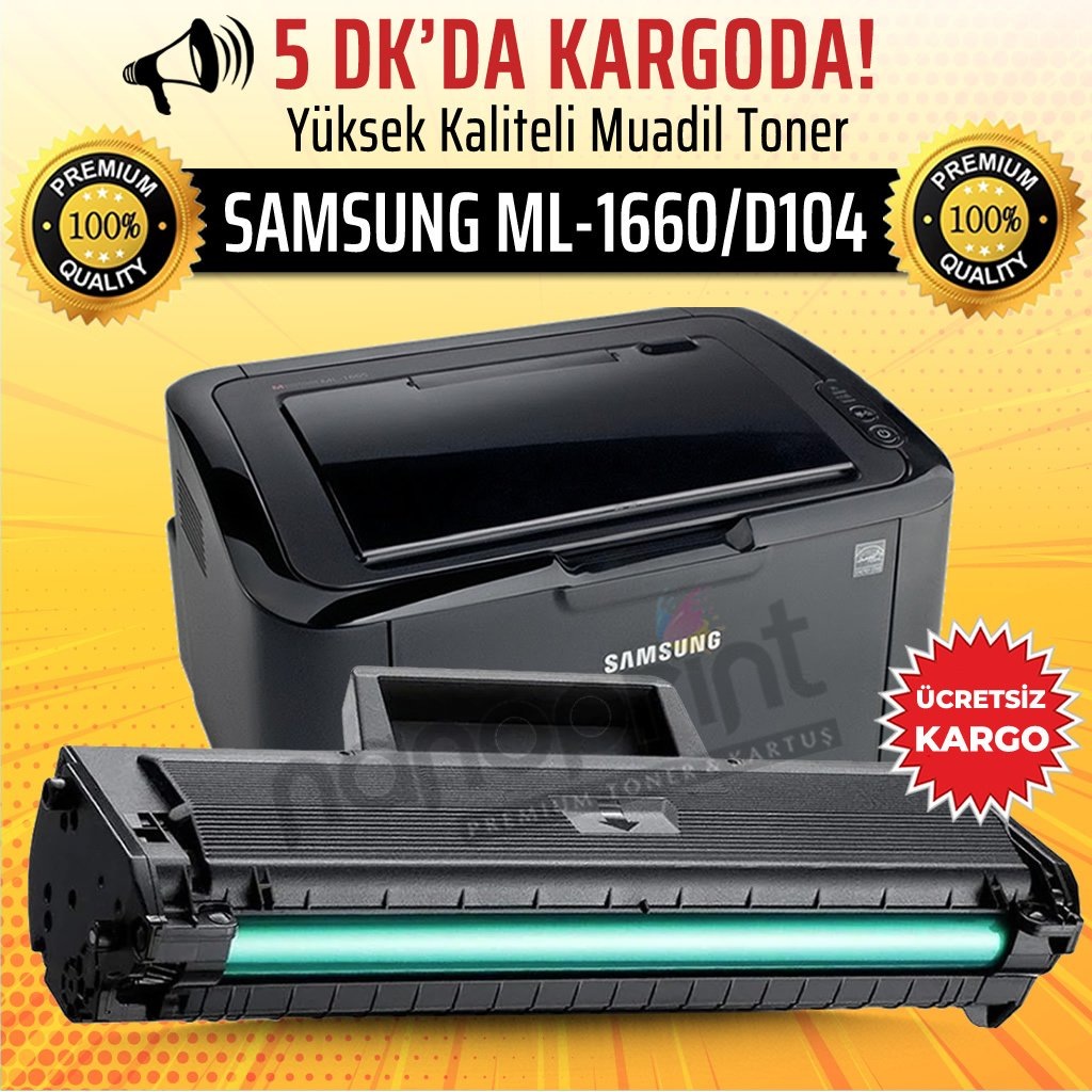 Samsung Ml-1660 Çipli Muadil Toner /np/d104/ml-1665/ml-1685w/ml- - n11.com