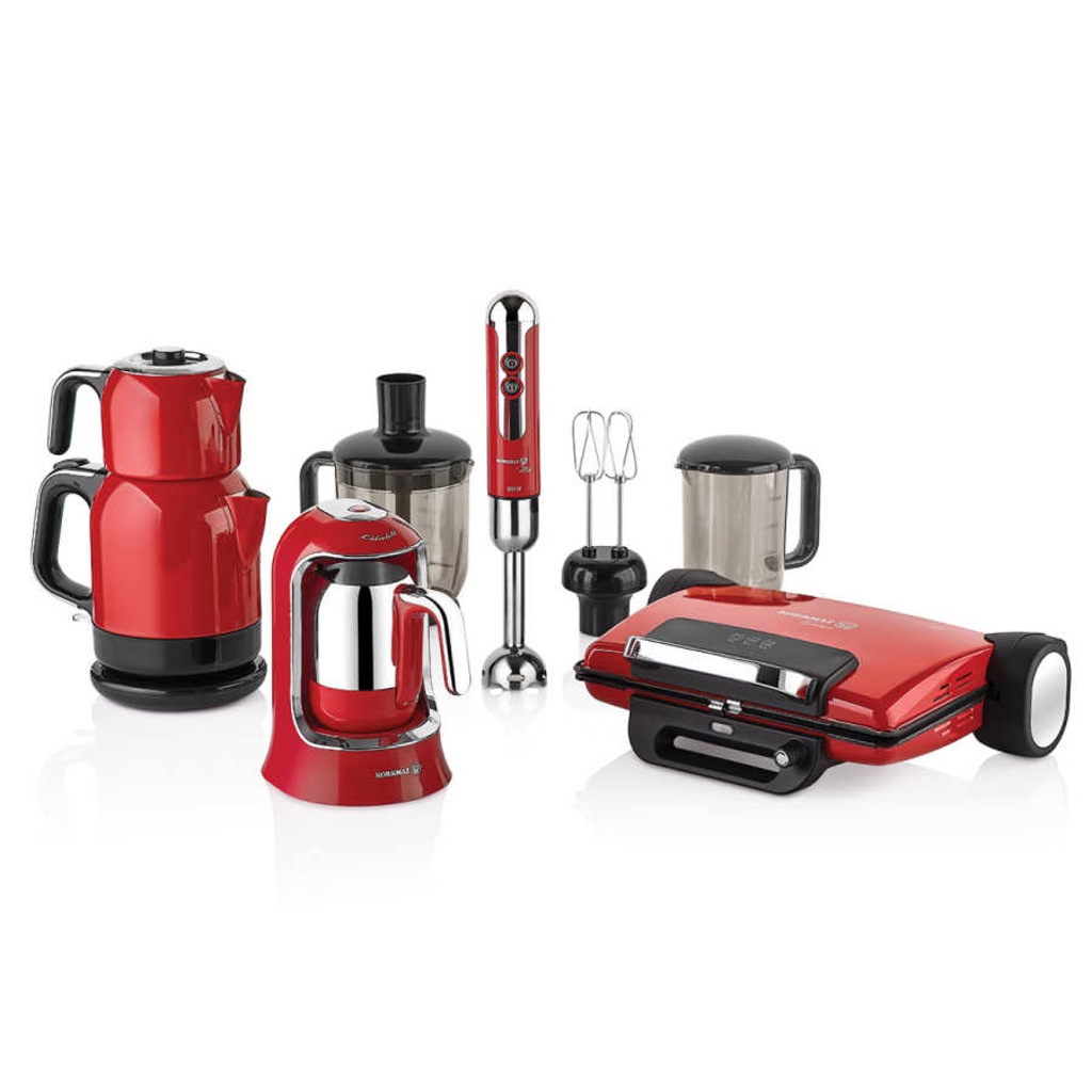 Korkmaz A1815 Elektro Set Kahve, Çay, Tost Makinesi ve Blender