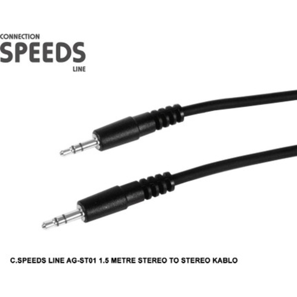 1.5 METRE STEREO TO STEREO KABLO AG-ST01