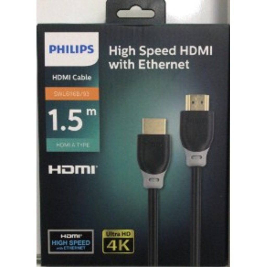 Philips SWL6116C/93 4K Destekli Saf Bakır 1,5 metre HDMI