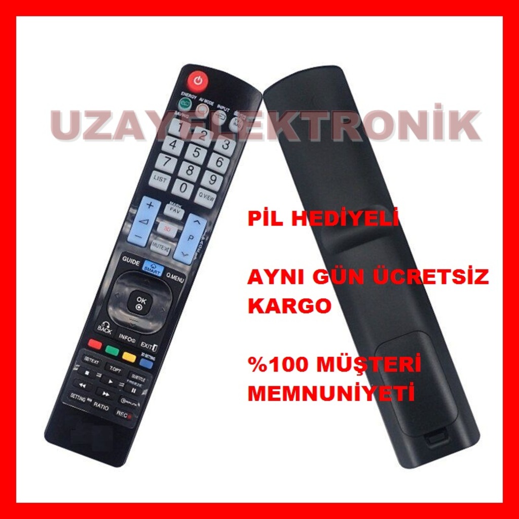 Lg Akb73756502 Smart Led Tv Kumandası PİL HEDİYELİ