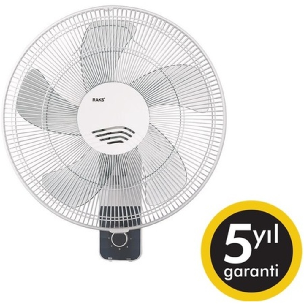 RAKS WF16 STN DUVAR TİPİ VANTİLATÖR 60W Fiyatları ve Özellikleri