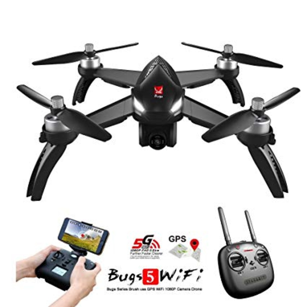 Critique New Mjx Bugs 5 W B5w Brushless Motor Gps Rc Drone