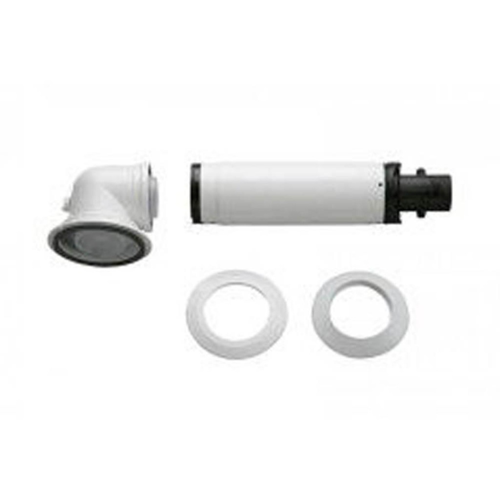 BOSCH YOĞUŞMALI YATAY BACA SETİ 60 CM 60/100 ORJİNAL