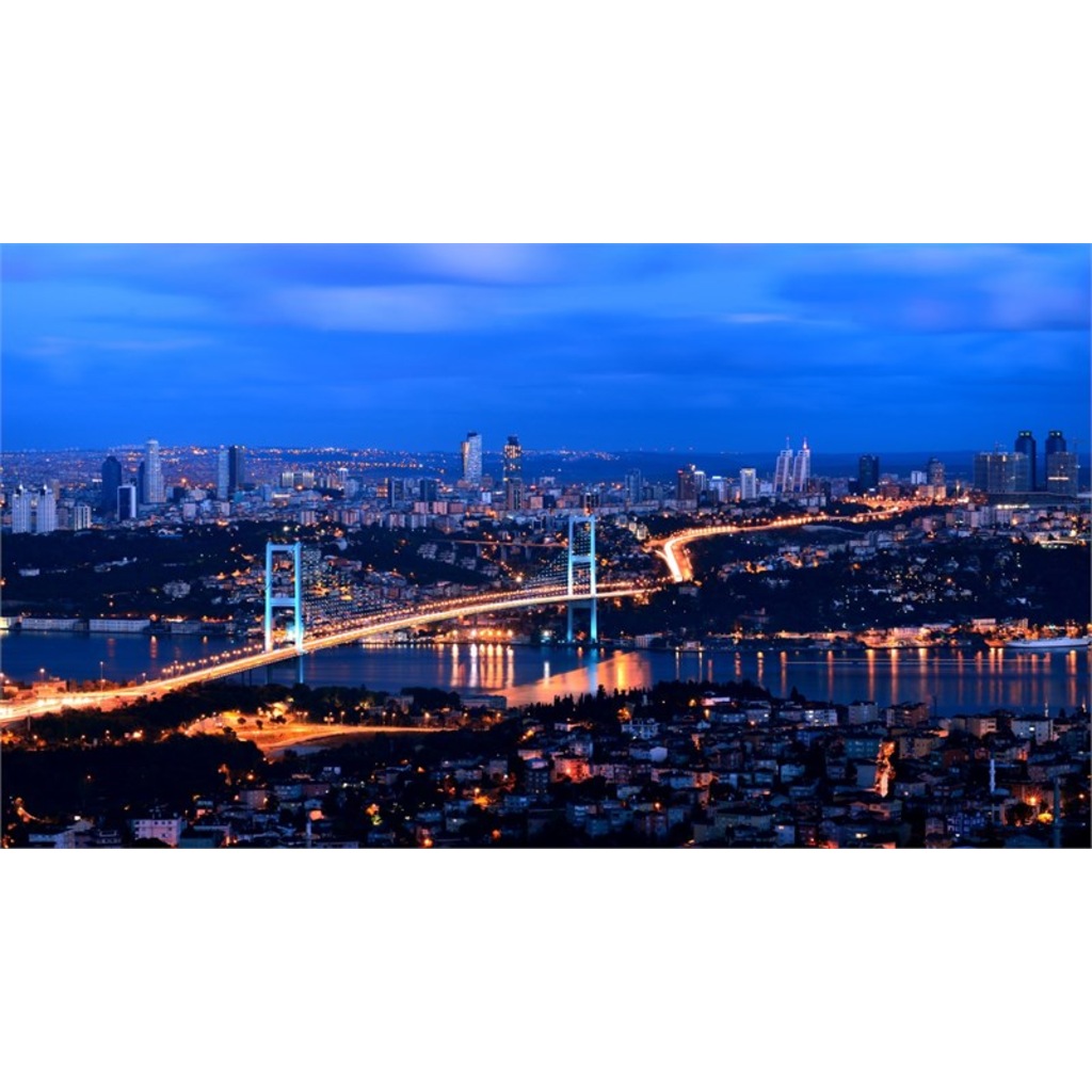 İstanbul Manzaralı Poster Duvar Kağıdı