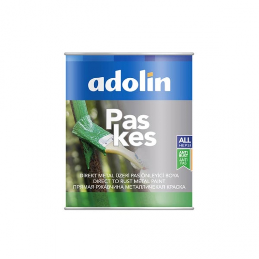 Adolin Direkt Pas Üstü Metal Boyası (Ral 9016) Beyaz 0,75 Lt. Fiyatları